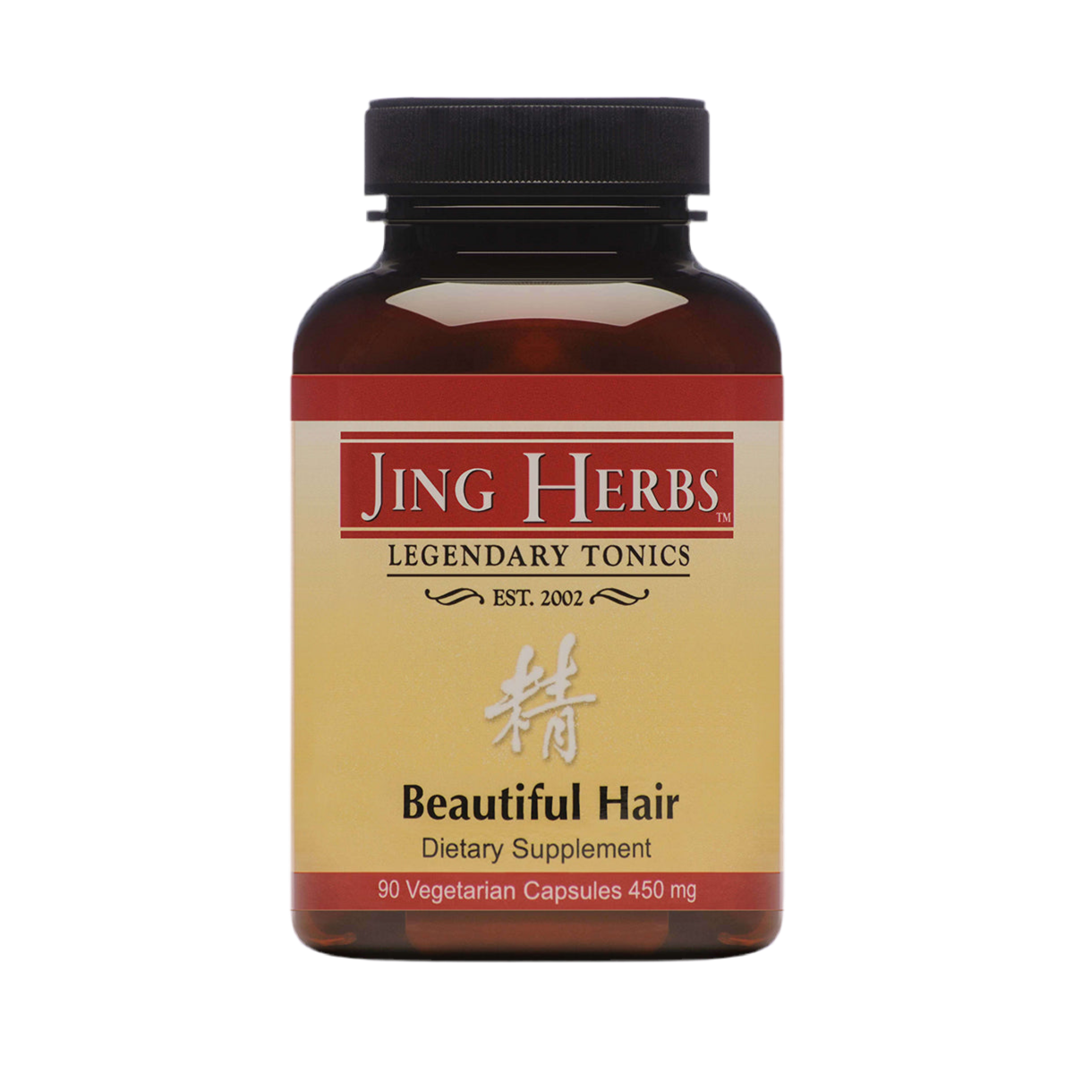 Jing Herbs Beautiful Hair Capsules (TCM) | Builds Strong Hair, Strengthens Hair & Nails