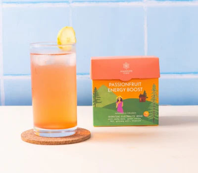 Atmosphere Studio Passionfruit Energy Boost | Hydrating Electrolyte Drink