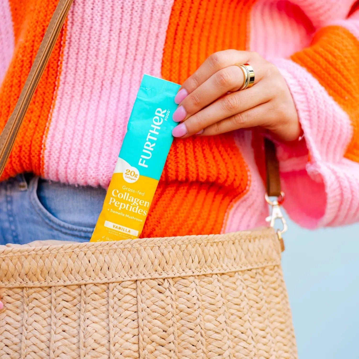 Further Food Vanilla Bovine Collagen Peptides with Tremella Beauty Mushroom