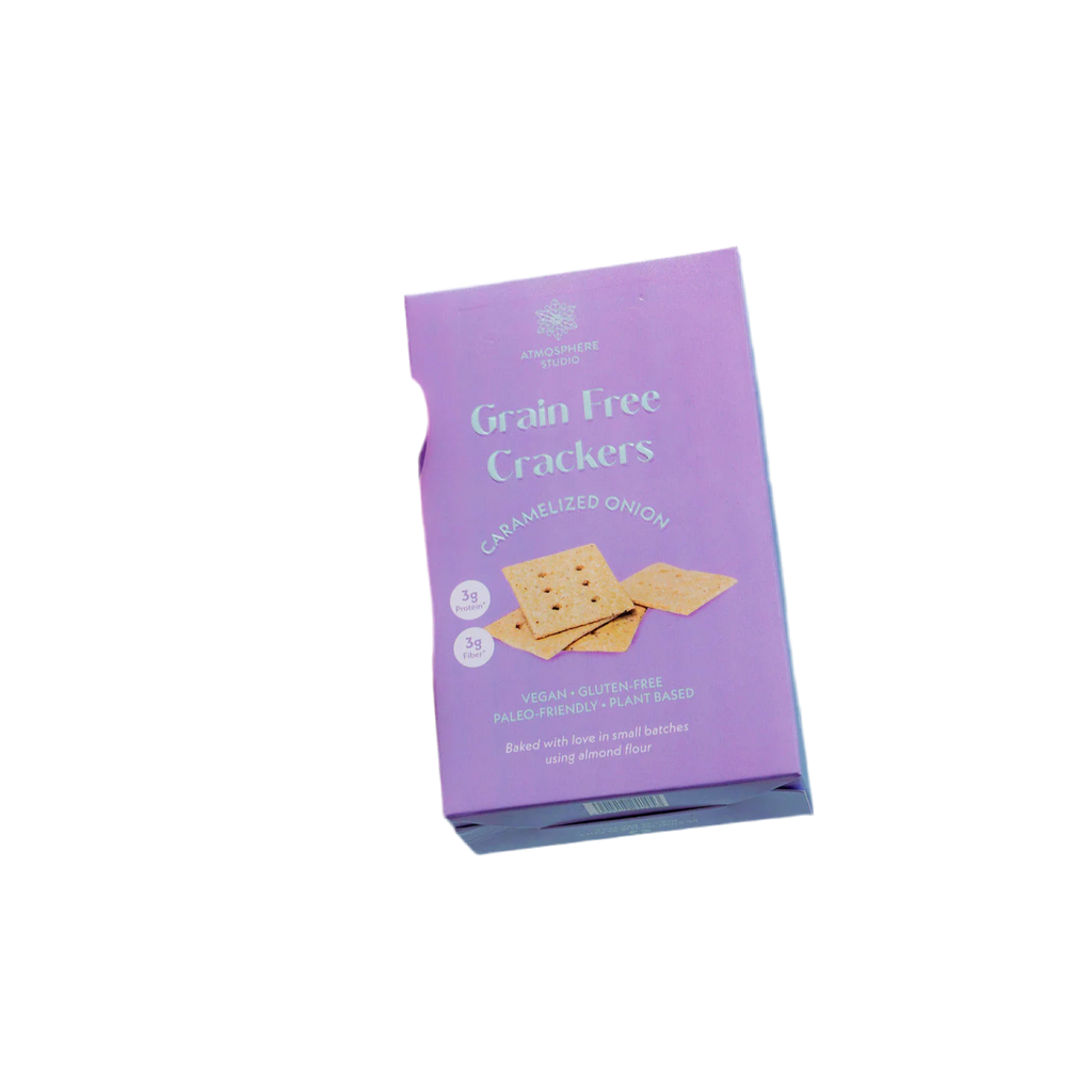 Atmosphere Studio Caramelised Onion Grain-Free Crackers