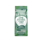Four Sigmatic Gut-Health Organic Ground Coffee with Probiotics & Turkey Tail Mushroom, Medium Roast