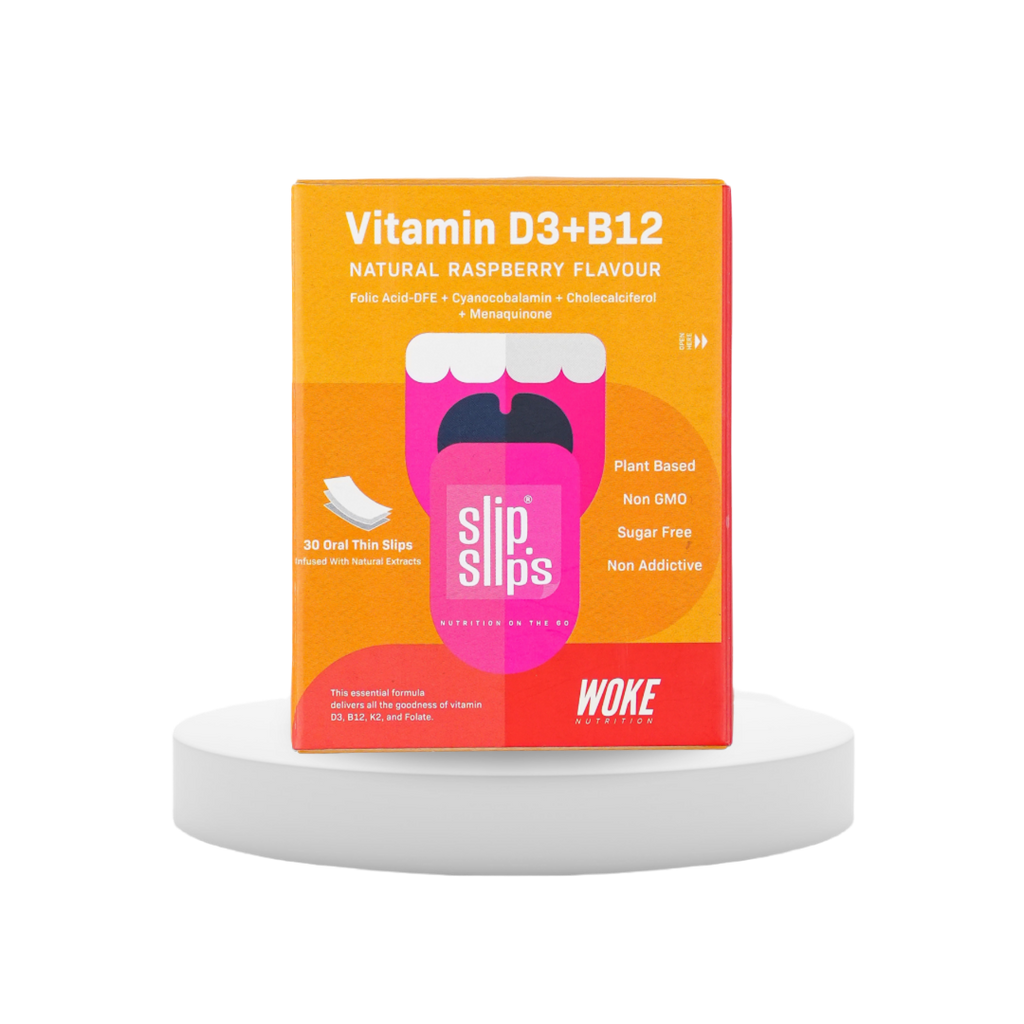 Woke Nutrition Vitamin D3+B12 Oral Slips