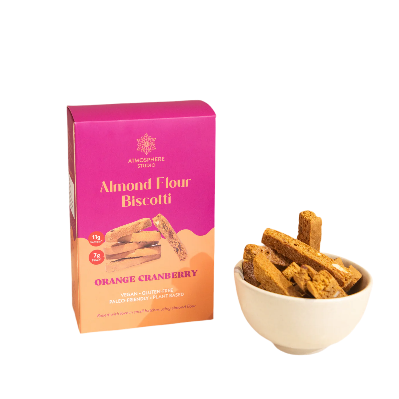 Atmosphere Studio Cranberry Orange Biscotti