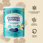 Four Sigmatic Organic Plant-Based Protein With Mushrooms & Adaptogens, Vanilla