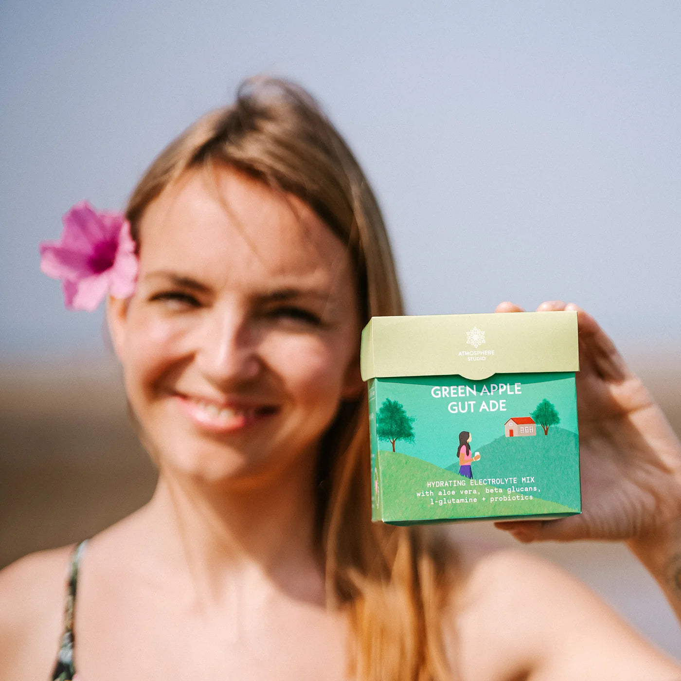 Atmosphere Studio Green Apple Gut Ade | Hydrating Electrolyte Drink