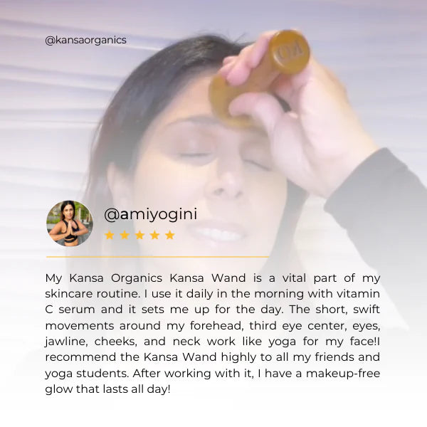 Kansa Organics Om Kansa Wand | Facial & Body Massage Tool