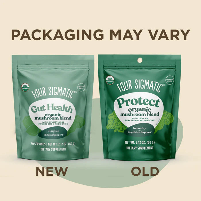 Four Sigmatic Gut-Health Organic Mushroom Blend with 1500mg Functional Mushrooms