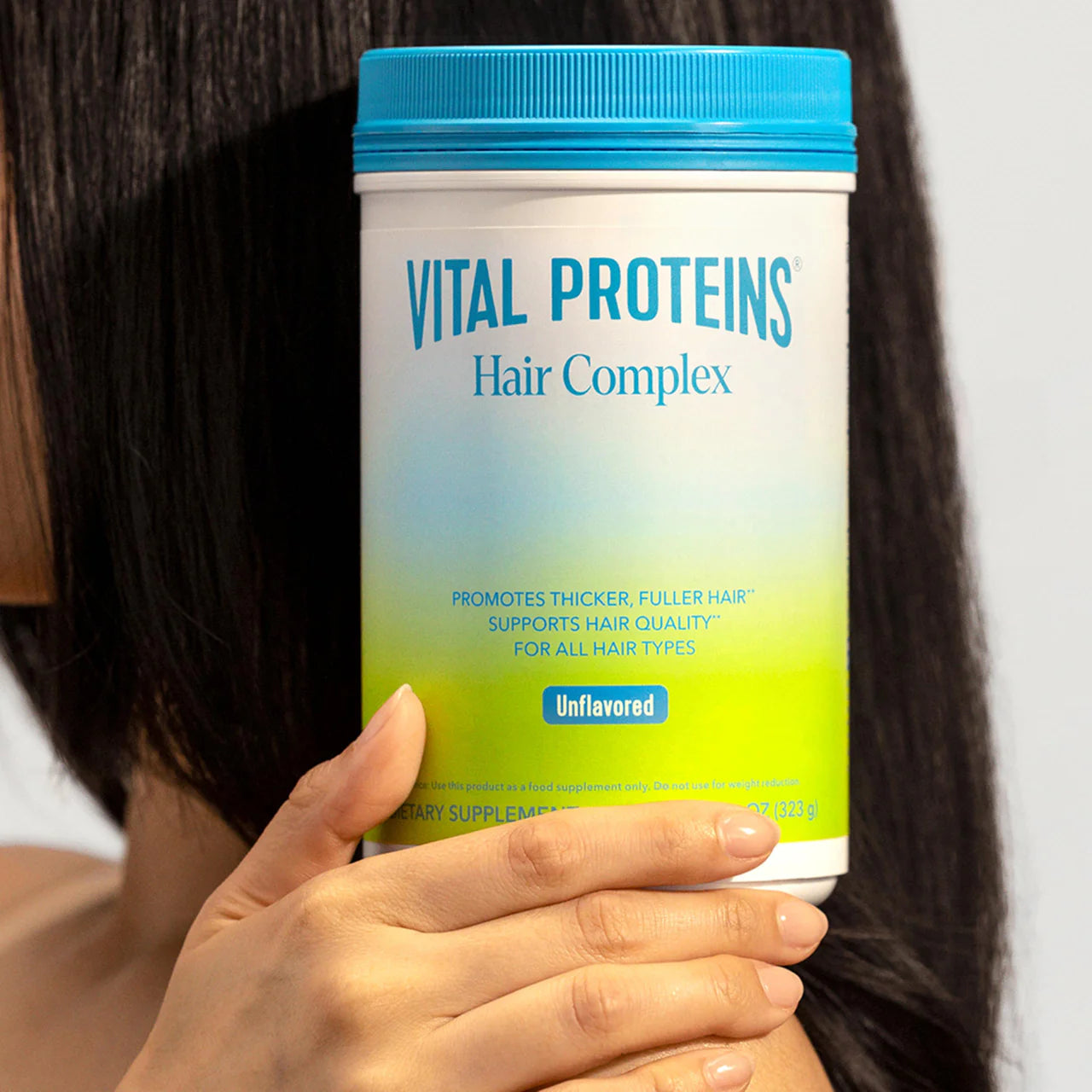 Vital Proteins Hair Complex Bovine Collagen Peptides & Biotin Unflavoured Powder (323g)
