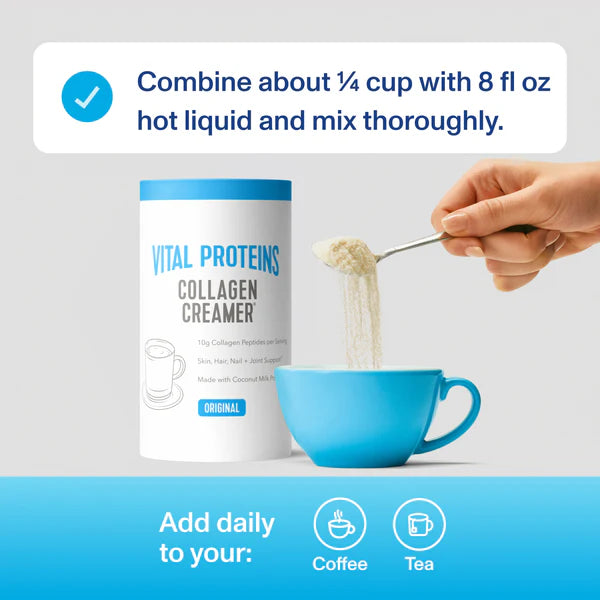 Vital Proteins Collagen Coffee Creamer, Dairy Free (300g)