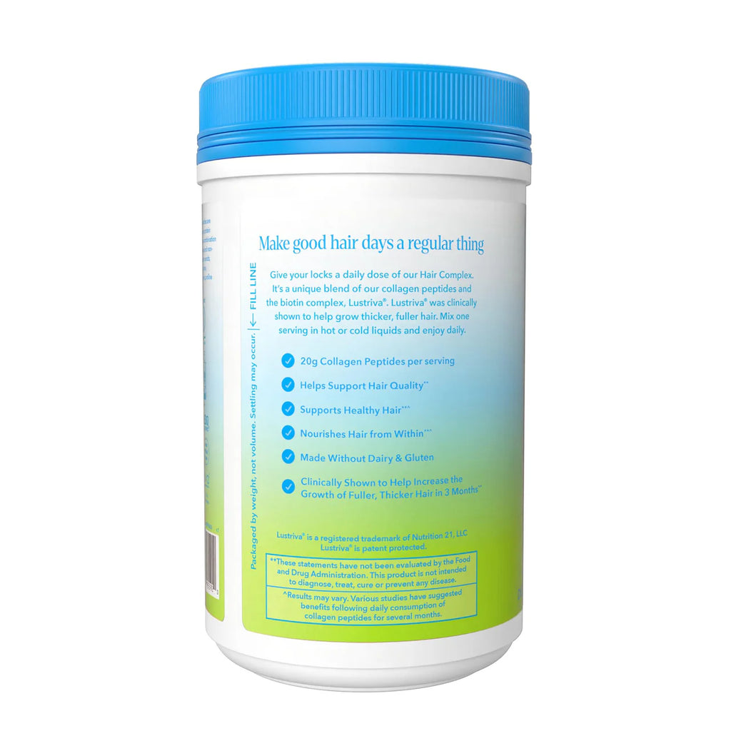 Vital Proteins Hair Complex Bovine Collagen Peptides & Biotin Unflavoured Powder (323g)