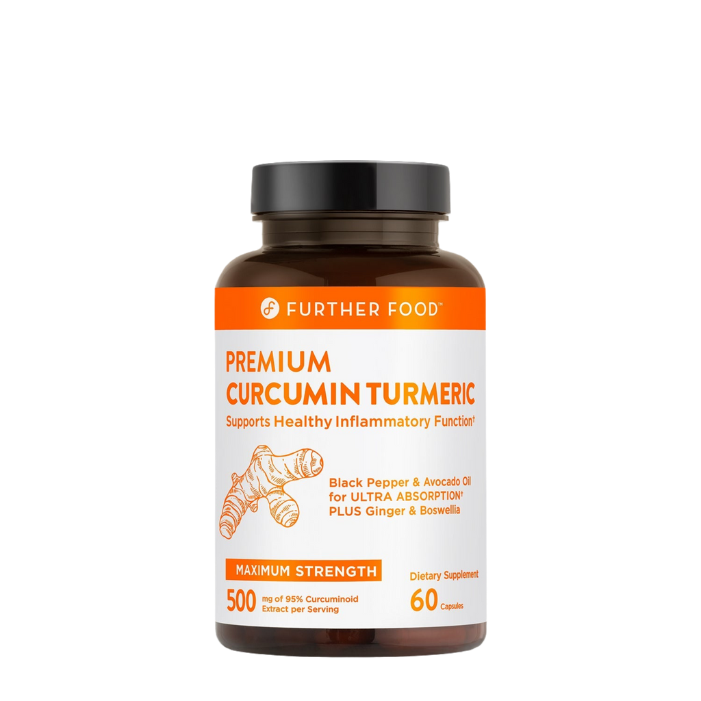Further Food Premium Curcumin Turmeric - Max Strength 500mg (60 Capsules)