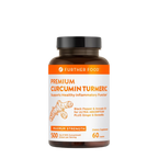 Further Food Premium Curcumin Turmeric - Max Strength 500mg (60 Capsules)