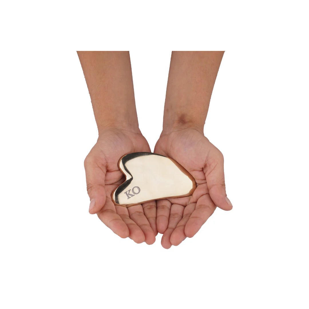 Kansa Organics Anahata Kansa Gua Sha