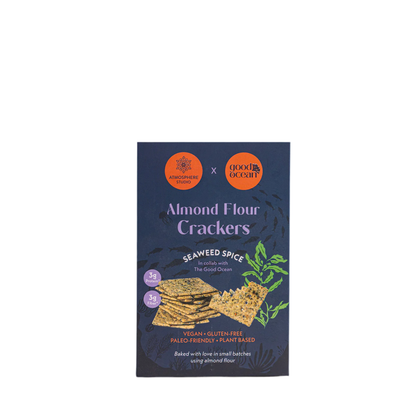 Atmosphere Studio Seaweed Spice Grain-Free Crackers