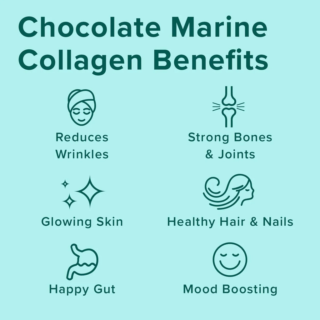 Further Food Wild-Caught Chocolate Marine Collagen with Reishi Mushroom
