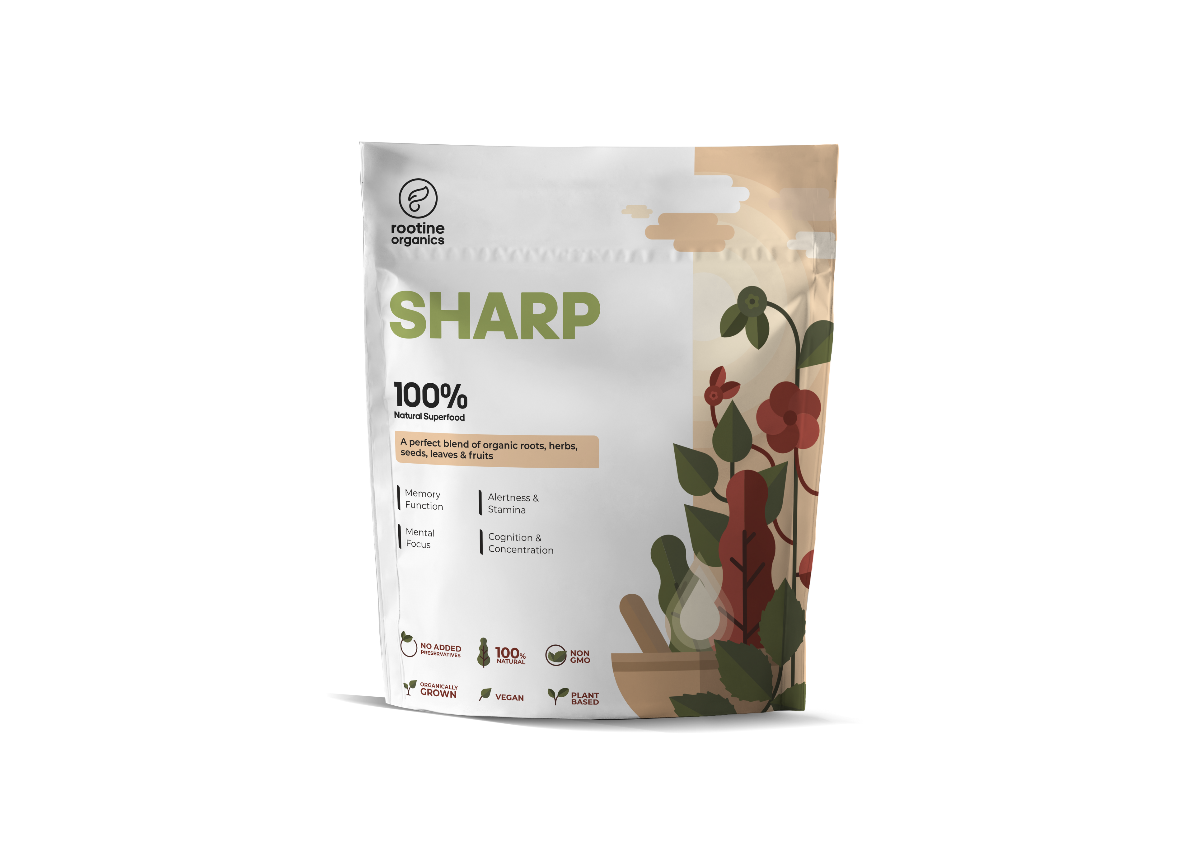 Rootine Organics Sharp Superfood Blend