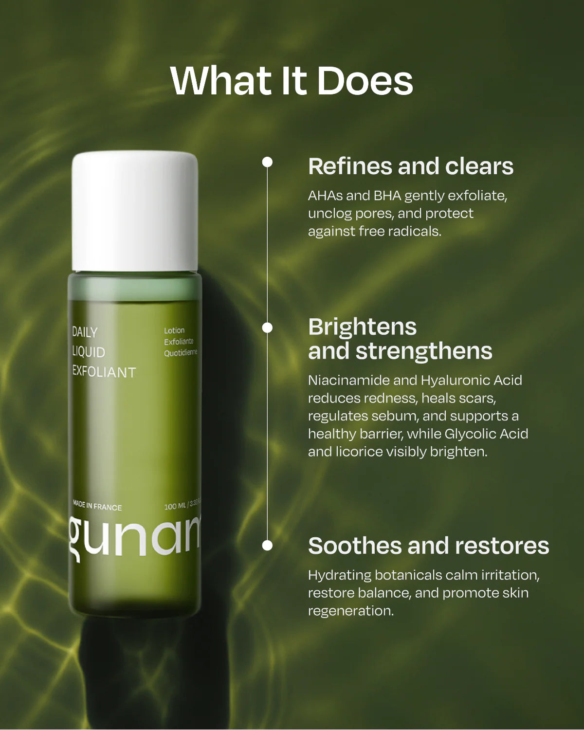 Gunam Beauty Daily Liquid Exfoliant (100ml)