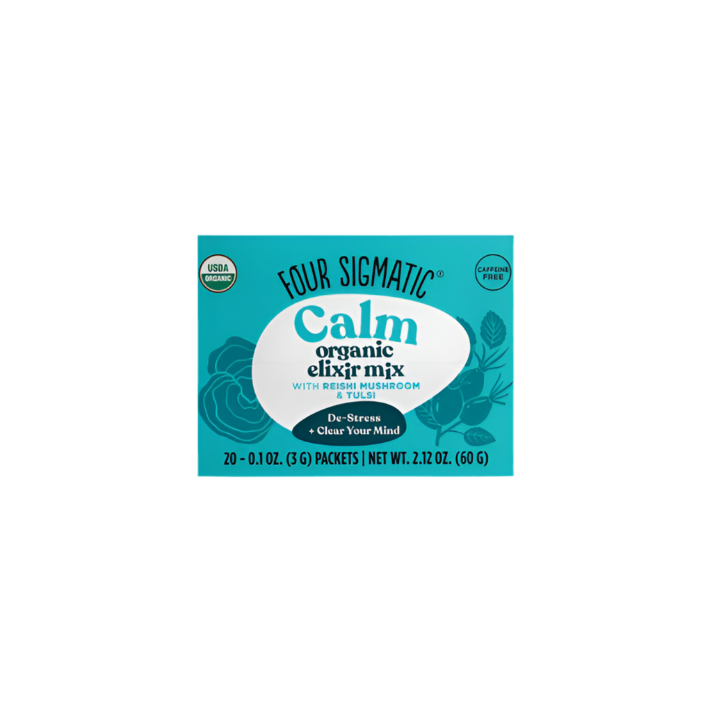 Four Sigmatic Calm Reishi Mushroom Organic Elixir Mix, 20 Sachets