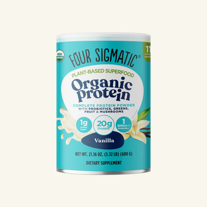 Four Sigmatic Organic Plant-Based Protein With Mushrooms & Adaptogens, Vanilla