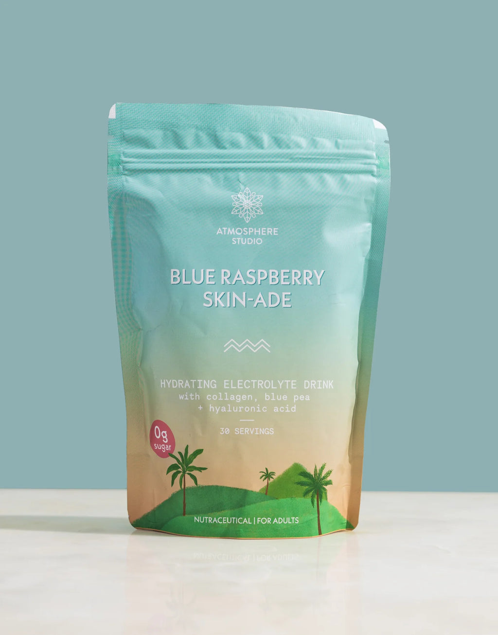 Atmosphere Studio Blue Raspberry Skin Ade | Hydrating Electrolyte Drink