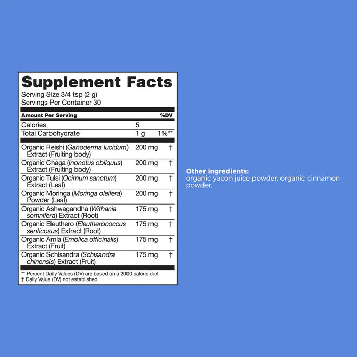 Four Sigmatic Balance Organic Mushroom Blend with 1500mg Adaptogens (60g)