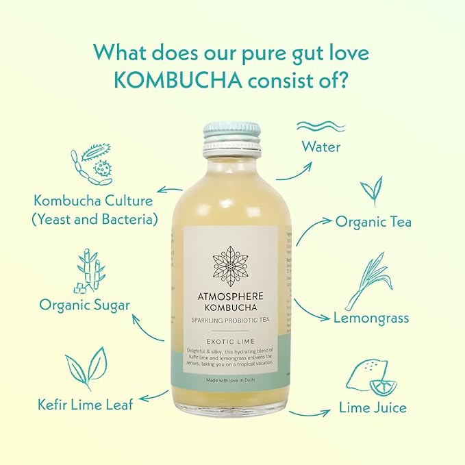 Atmosphere Studio Exotic Lime Kombucha