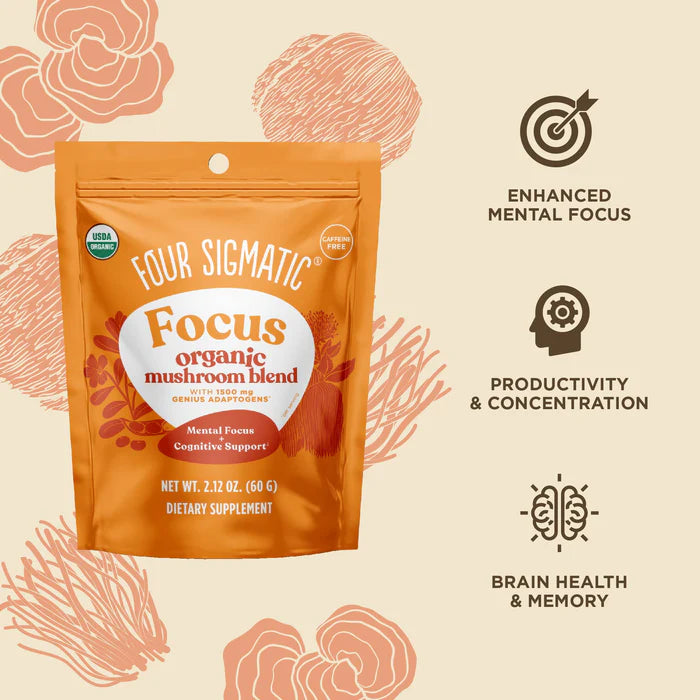 Four Sigmatic Focus Blend with Cognition Supporting Mushrooms & Adaptogens
