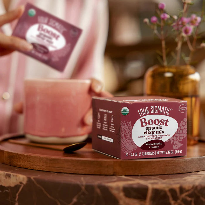 Four Sigmatic Boost Elixir Mix with Cordyceps Mushroom & Schisandra