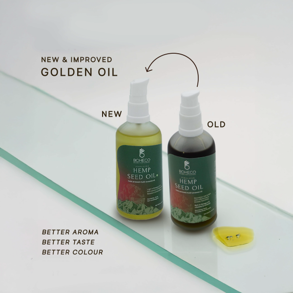 BOHECO Hemp Seed Oil | Cold Pressed Multipurpose Oil