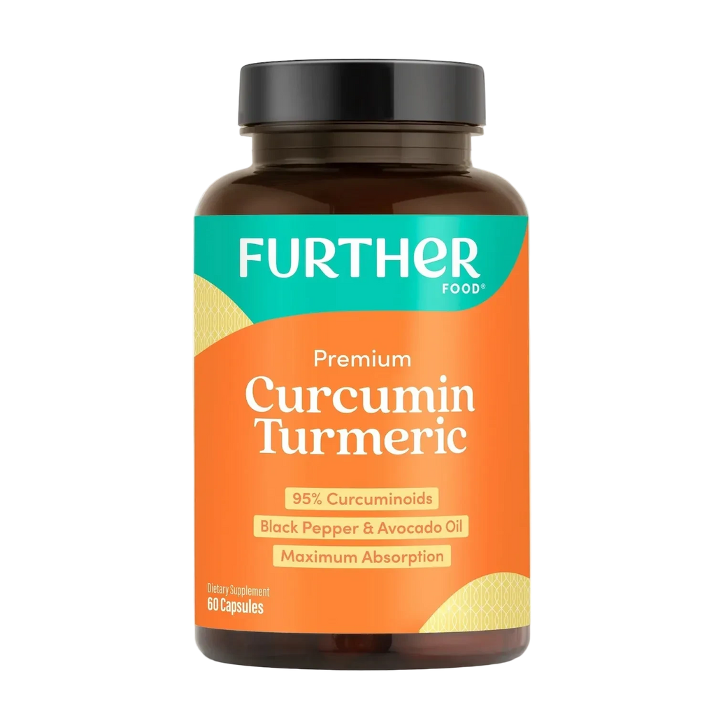 Further Food Premium Curcumin Turmeric - Max Strength 500mg (60 Capsules)