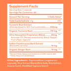 Further Food Premium Curcumin Turmeric - Max Strength 500mg (60 Capsules)