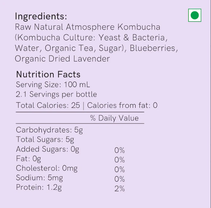 Atmosphere Studio Blueberry Lavender Kombucha