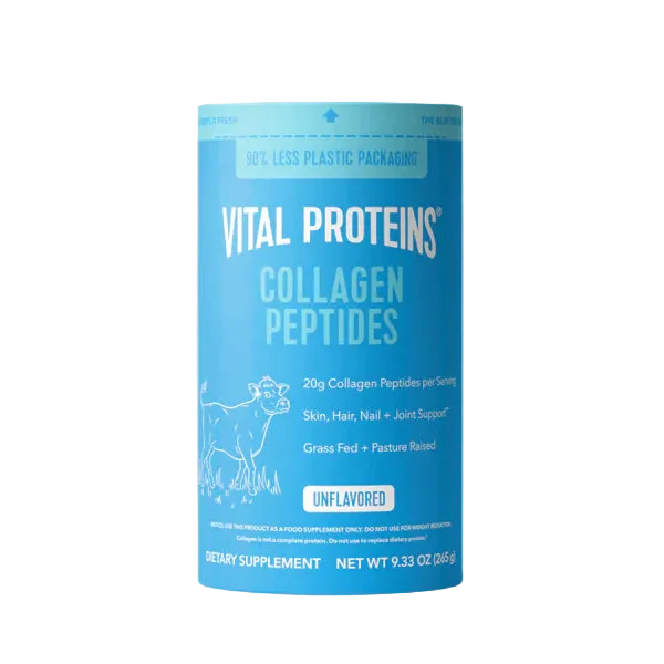 Vital Proteins Bovine Collagen Peptides Unflavoured Powder (284g) - Skin, Hair, & Joint Support