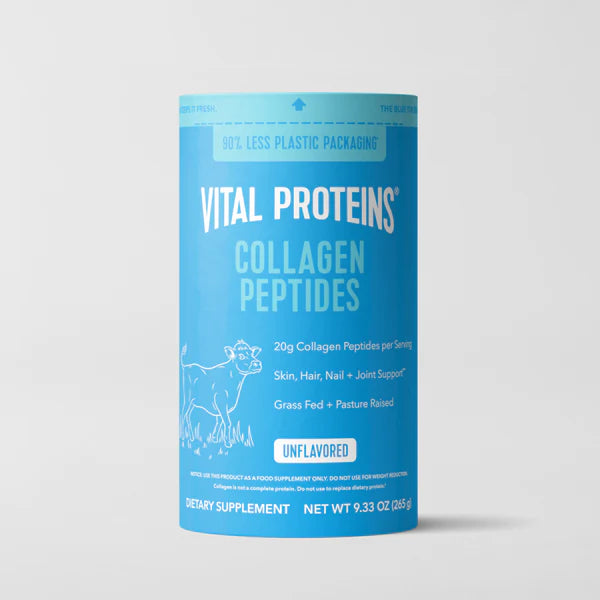 Vital Proteins Bovine Collagen Peptides Unflavoured Powder (284g) - Skin, Hair, & Joint Support