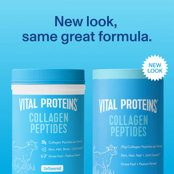 Vital Proteins Bovine Collagen Peptides Unflavoured Powder (284g) - Skin, Hair, & Joint Support