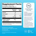 Vital Proteins Bovine Collagen Peptides Unflavoured Powder (284g) - Skin, Hair, & Joint Support