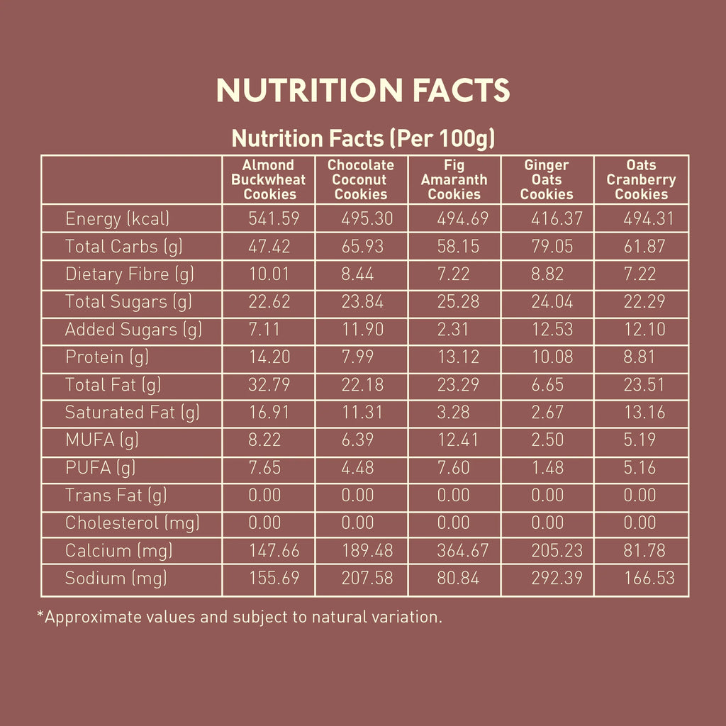 Nourish Organics Variety Cookies Pack