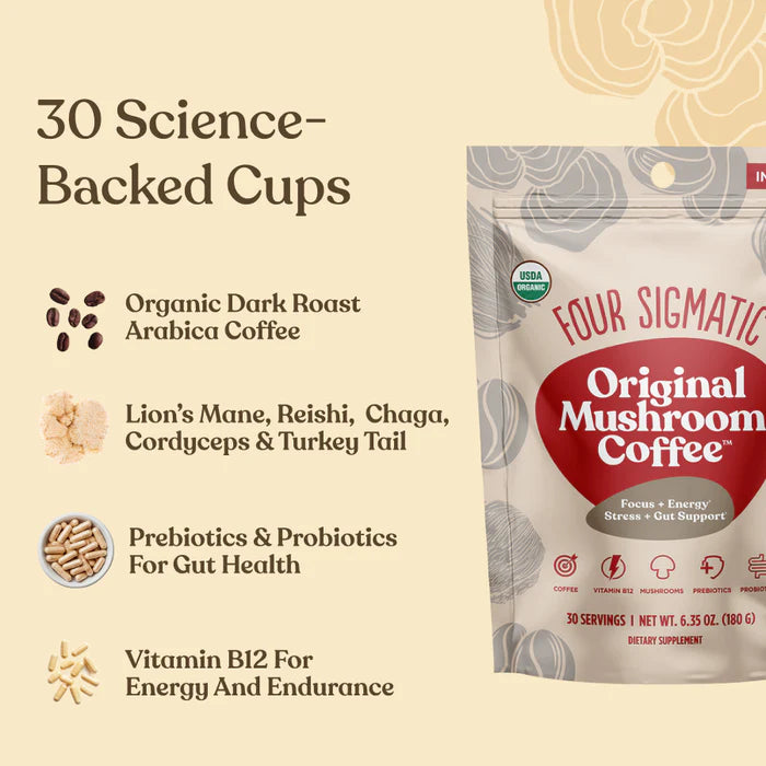 Four Sigmatic Original Mushroom Coffee™ | Instant Coffee