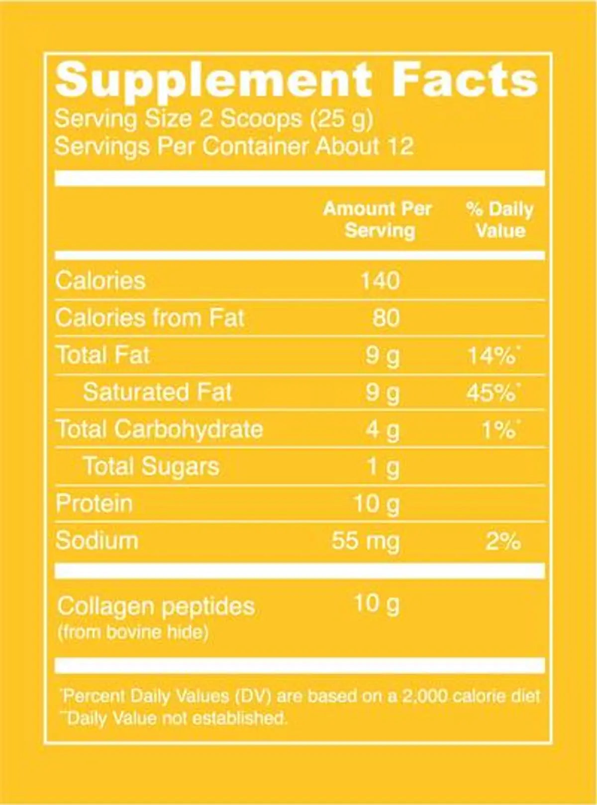 Vital Proteins Collagen Creamer, Dairy Free (300g)