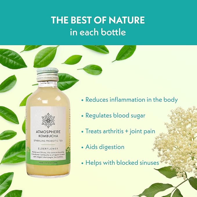Atmosphere Studio Elderflower Kombucha