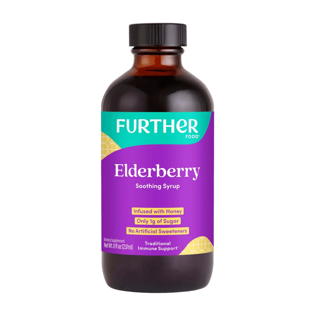 Further Food Elderberry Soothing Syrup Immune Support | Suitable for Adult & Child