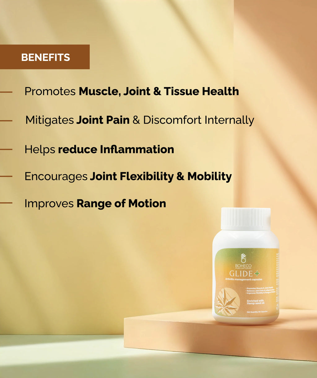 
BOHECO Glide+ Arthritis Management Capsules
