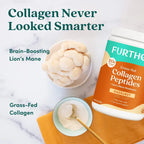 Further Food Hazelnut Bovine Collagen Peptides Powder with Lion's Mane Mushroom
