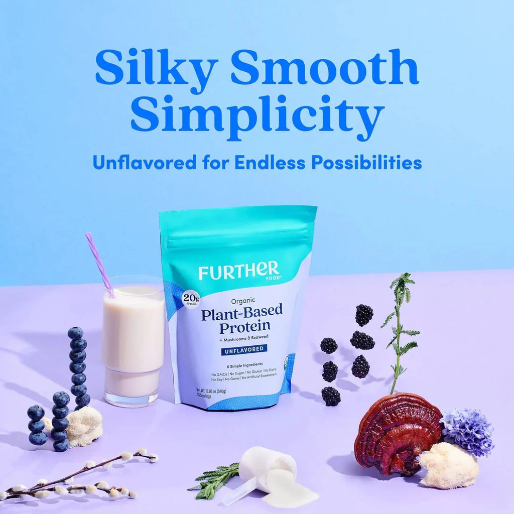 Further Food Organic Vegan Plant-Based Protein with Mushrooms & Seaweed