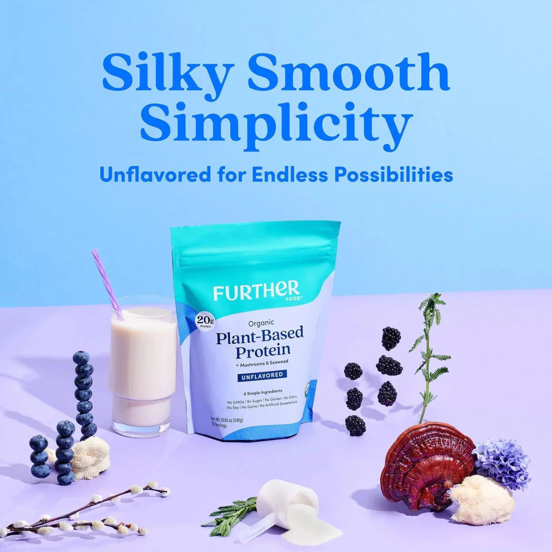 Further Food Organic Vegan Plant-Based Protein with Mushrooms & Seaweed