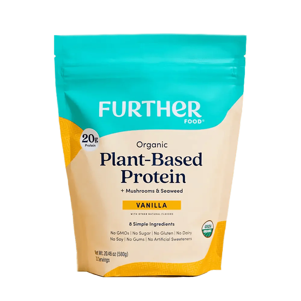 Further Food Organic Vegan Plant-Based Protein with Mushrooms & Seaweed