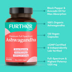 Further Food Premium Full-Spectrum Ashwagandha Capsules
