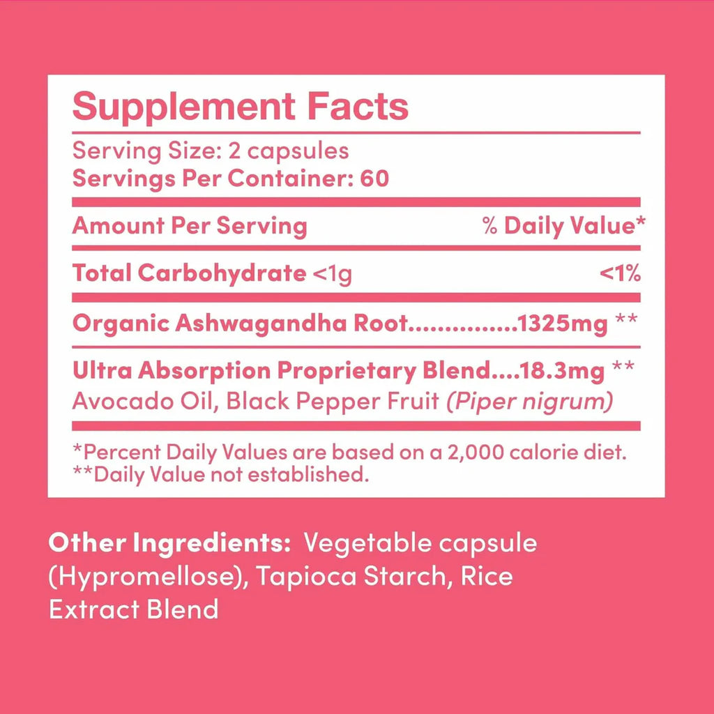 Further Food Premium Full-Spectrum Ashwagandha Capsules