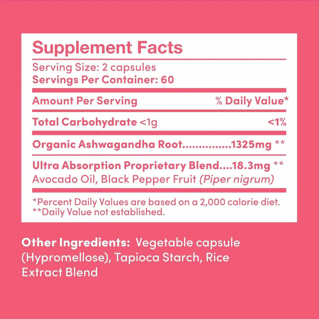 Further Food Premium Full-Spectrum Ashwagandha Capsules