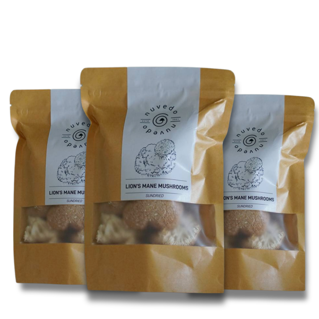 Nuvedo Sundried Lion’s Mane Mushrooms